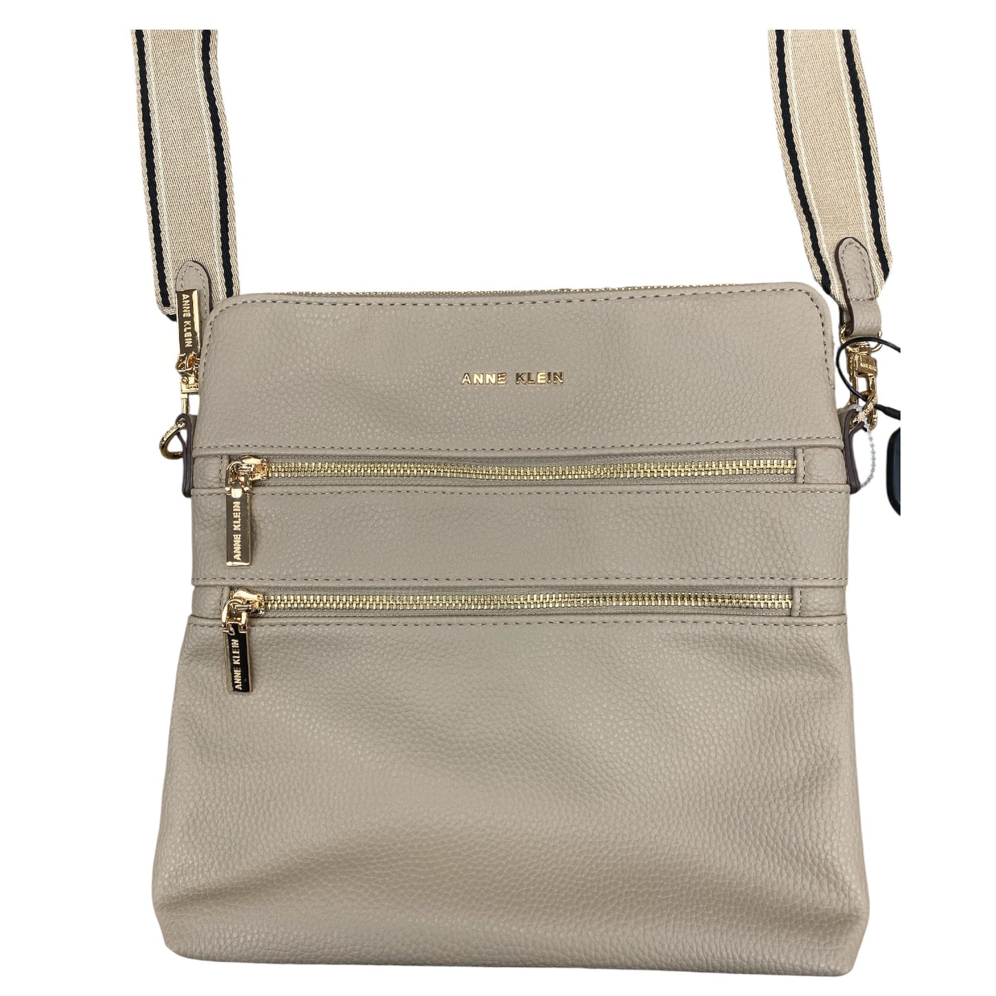 Handbag By Anne Klein In Tan, Size:Large
