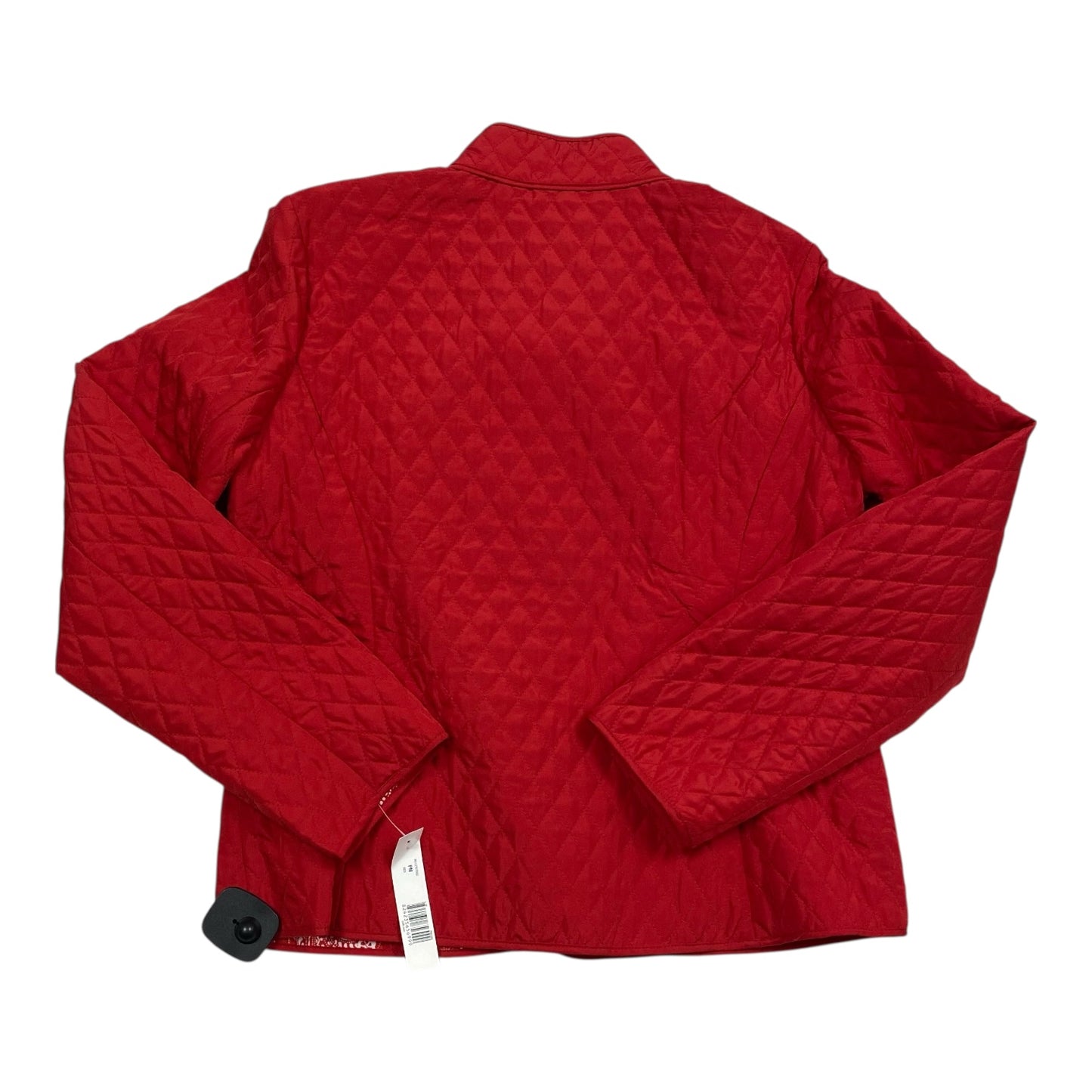Jacket Puffer & Quilted By Kim Rogers In Red, Size:Mp