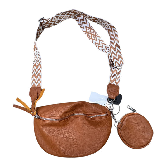 Belt Bag By Clothes Mentor In Brown, Size:Medium
