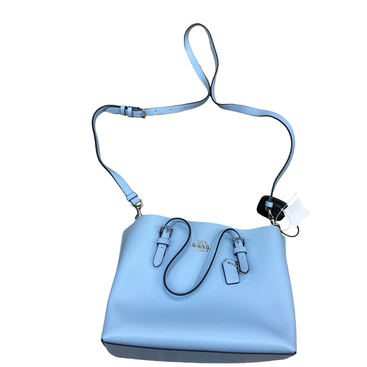 Handbag Designer By Coach In Blue, Size:Small
