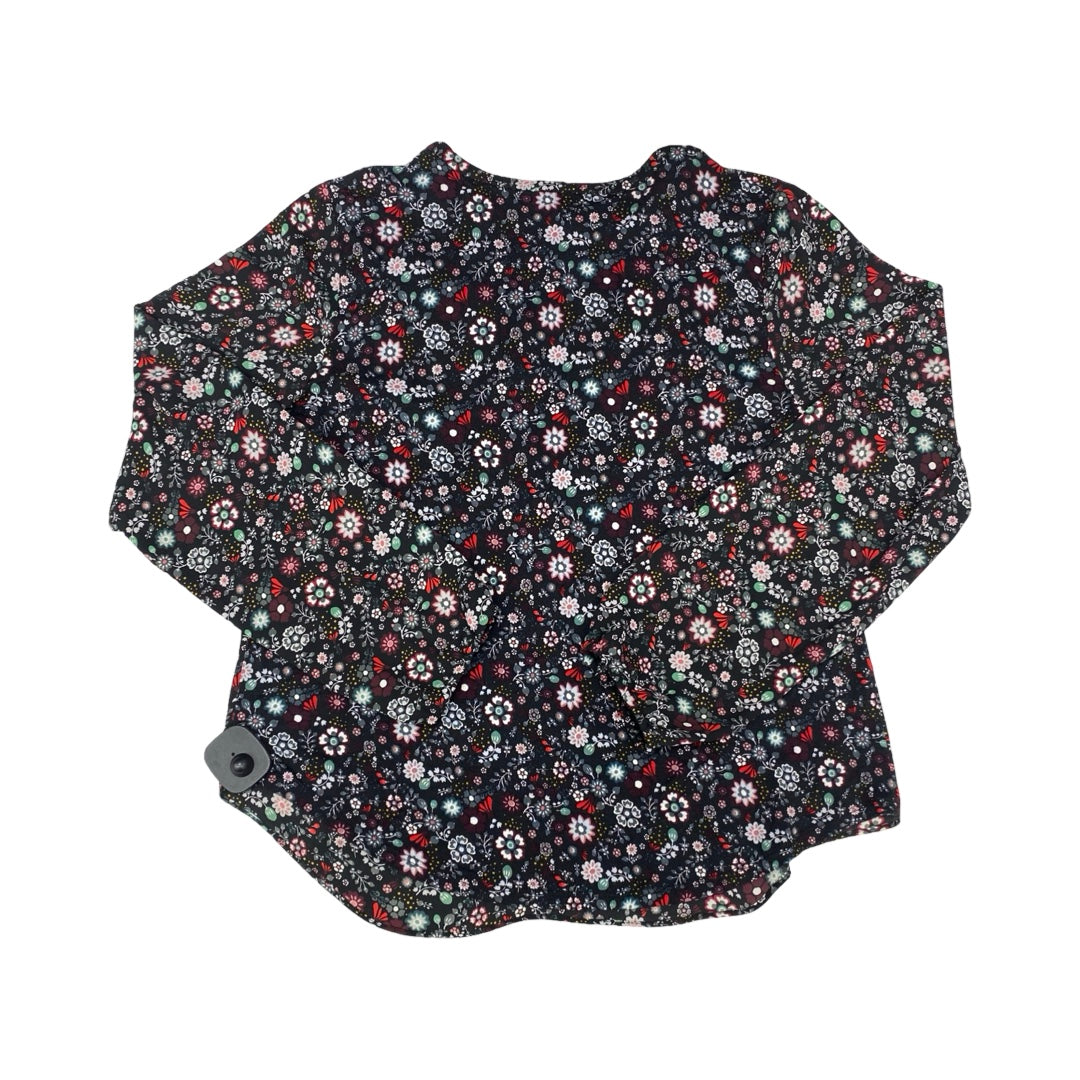 Top Ls By Loft In Floral Print, Size:M