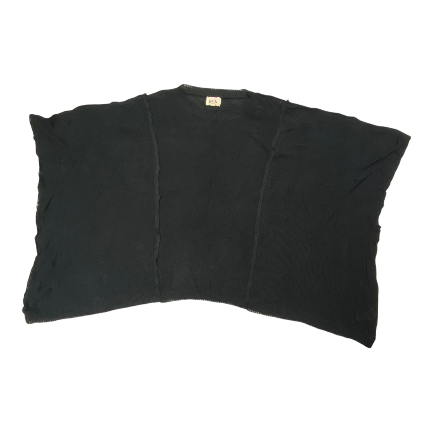 Sweater Ss By Bibi In Black, Size:S