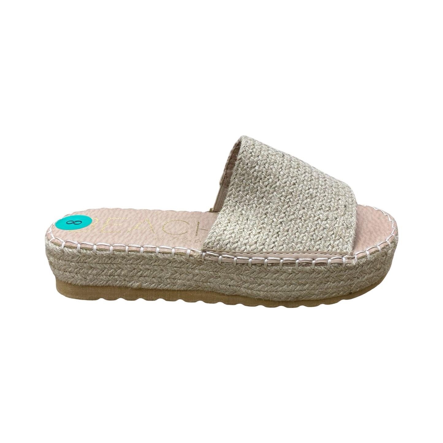 Sandals Flats By Matisse In Beige, Size:8