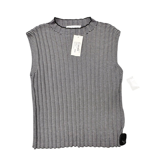 Top Sleeveless By John + Jenn In Black & White, Size:Sp