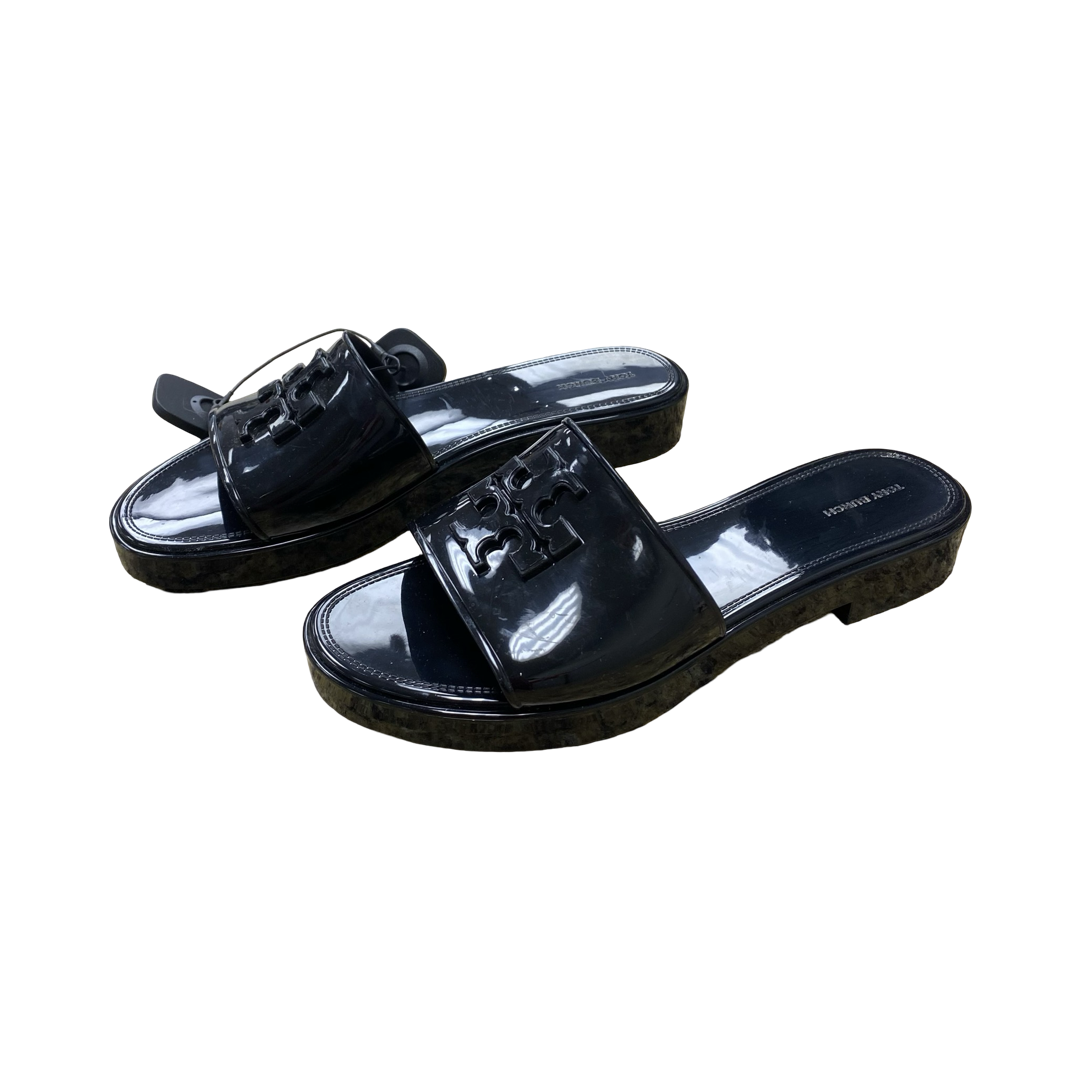 Sandals Designer By Tory Burch In Black, Size:10