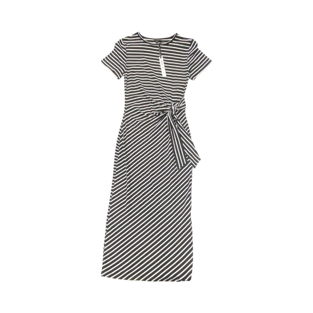 Dress Casual Maxi By Coco And Carmen In Black & White, Size:S