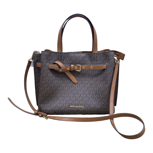 Handbag Designer By Michael Kors In Brown, Size:Small