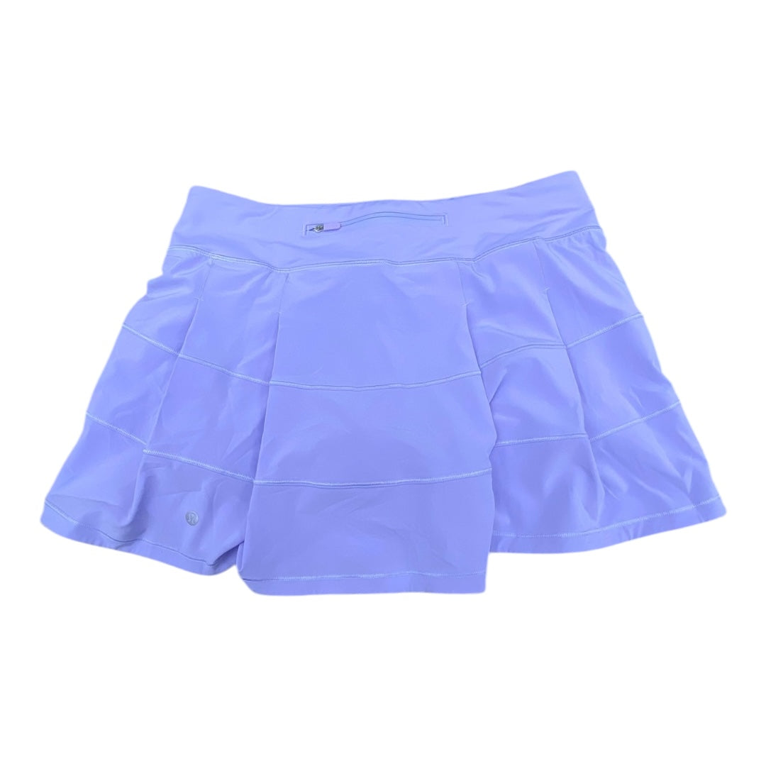 Athletic Skort By Lululemon In Purple, Size:8