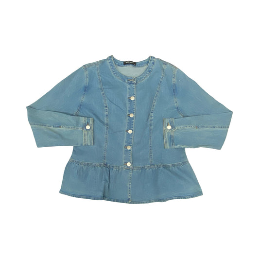 Top Ls By Allegra K In Blue, Size:Xl