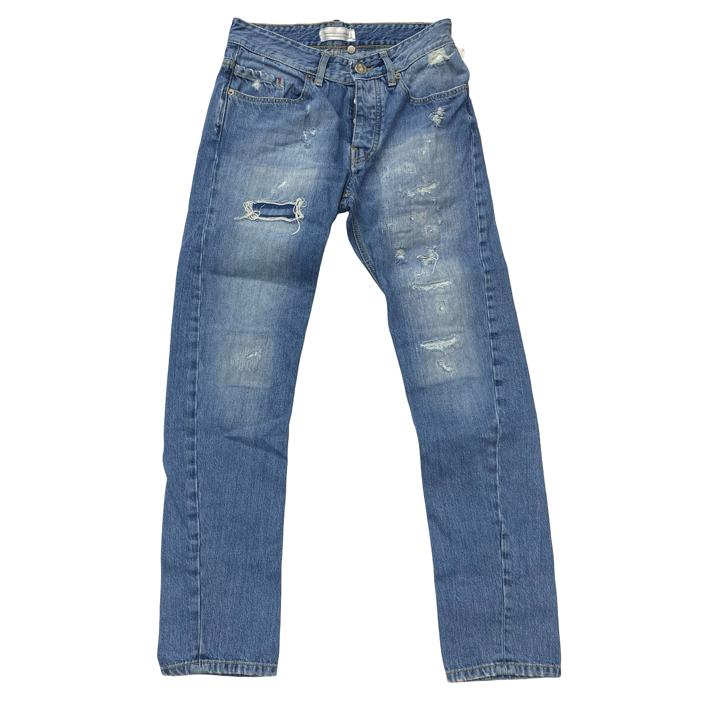 Jeans Boot Cut By PMDS Jeans In Blue Denim, Size:6