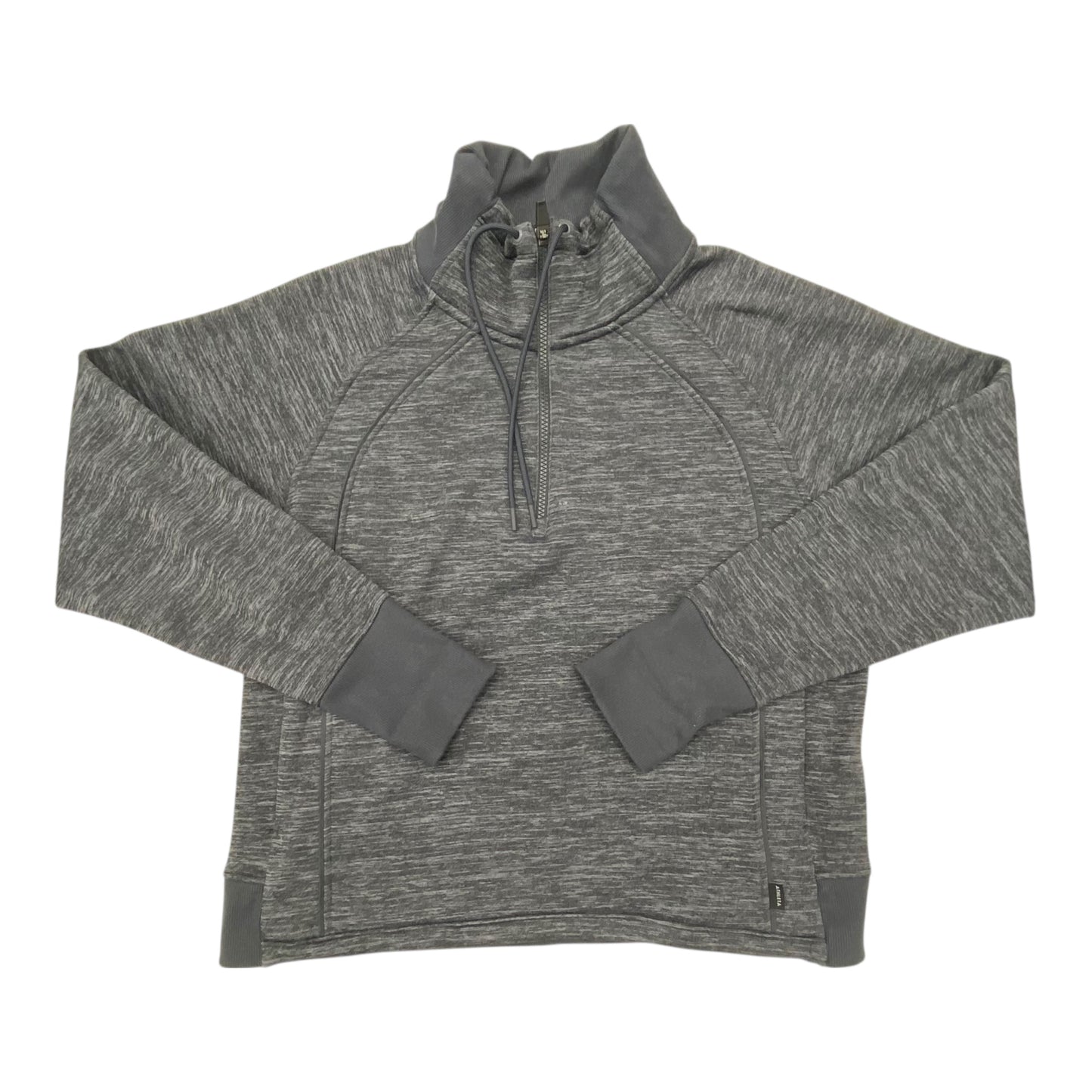 Athletic Sweatshirt Collar By Athleta In Grey, Size:M