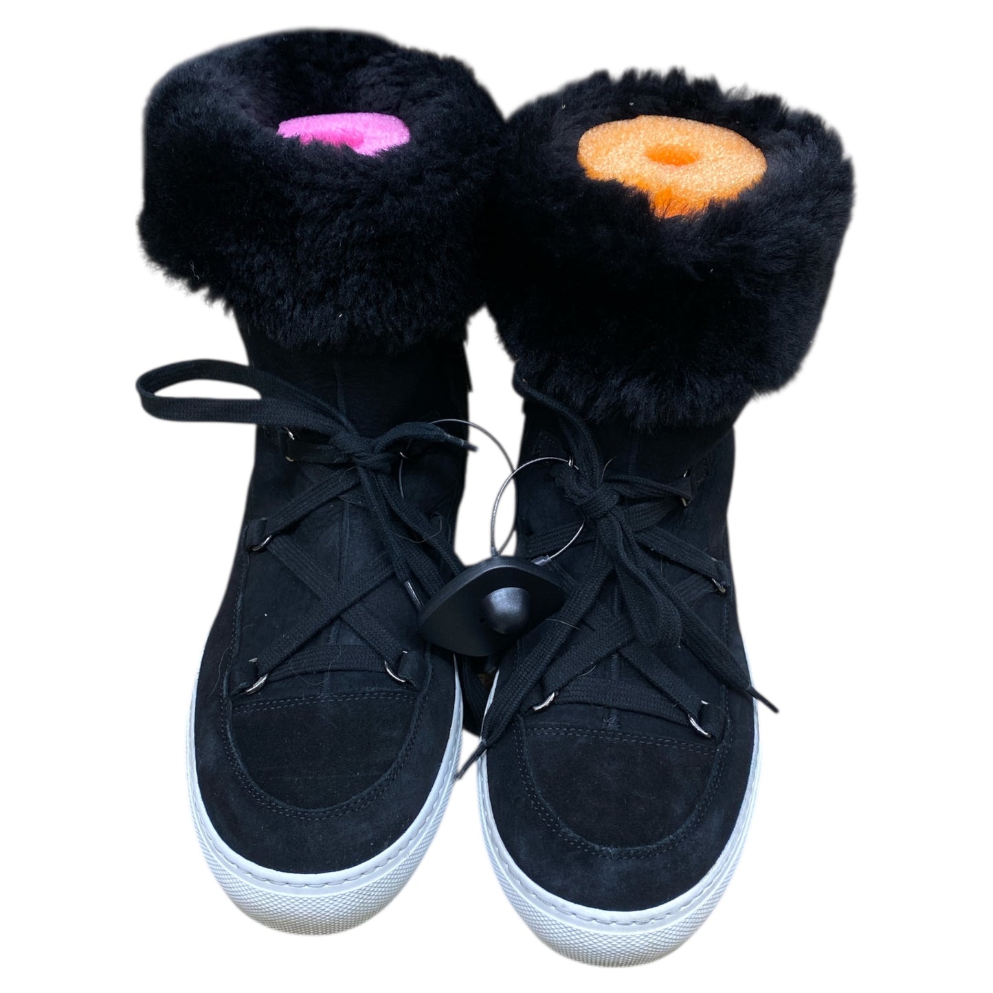 Boots Ankle Flats By Aquatalia In Black, Size:8