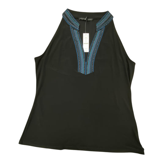 Top Sleeveless By White House Black Market In Black & Blue, Size:L