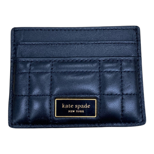 ID/CARD HOLDER DESIGNER by KATE SPADE In BLACK, Size: SMALL