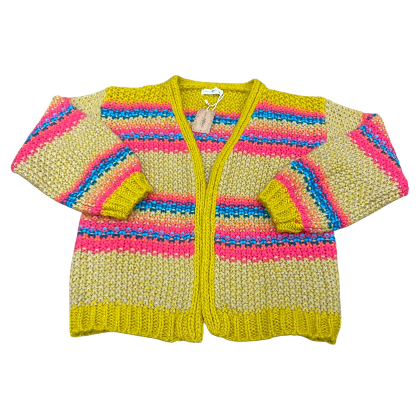 Sweater Cardigan By Natural Life In Multi, Size:S