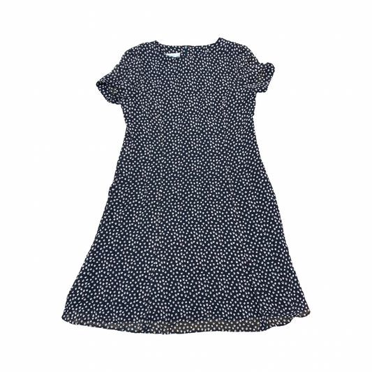 Dress Casual Midi By David Warren In Nautical Print, Size:14P