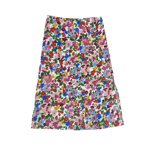 Skirt Midi By J. Crew In Floral Print, Size:S