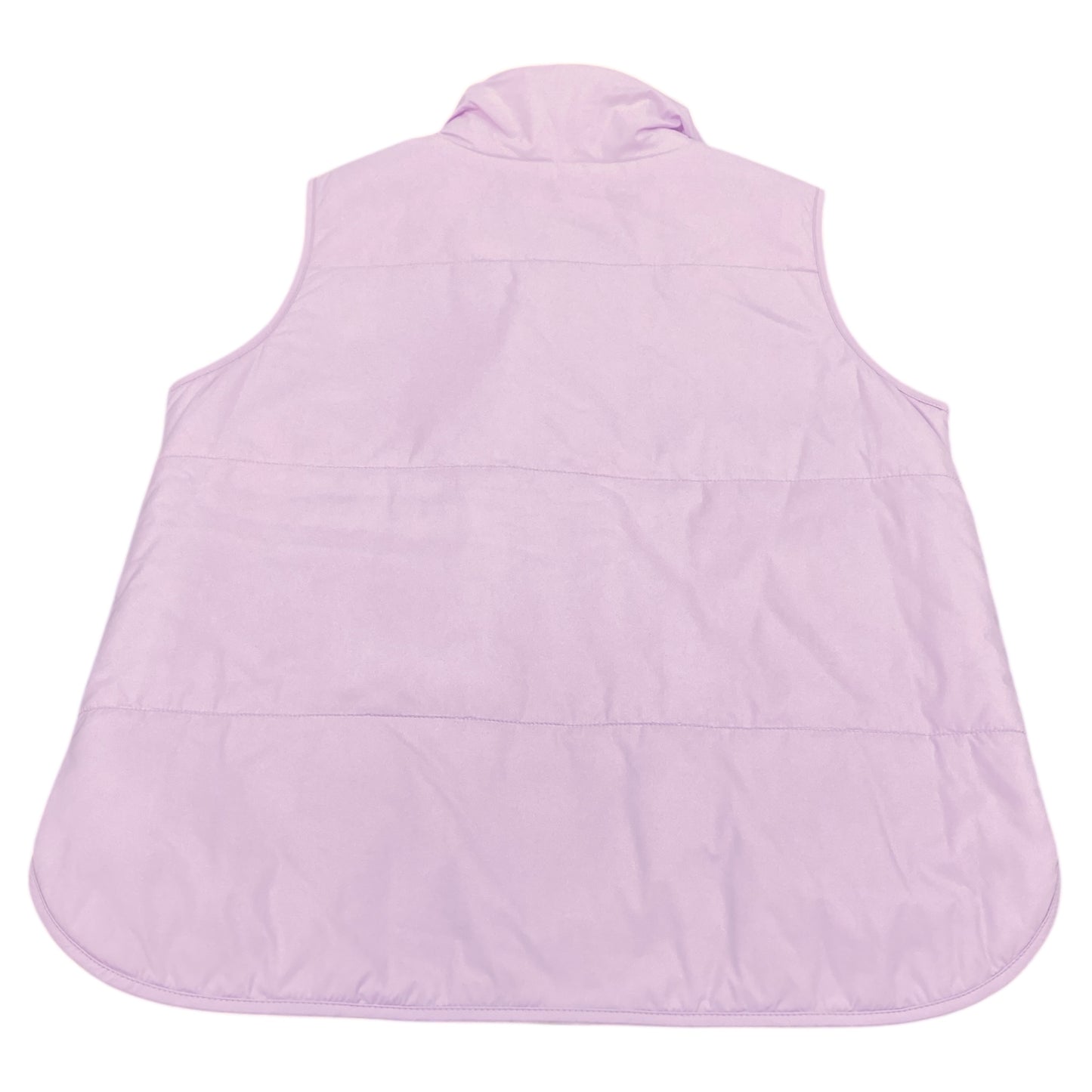 Vest Puffer & Quilted By Lands End In Purple, Size:S