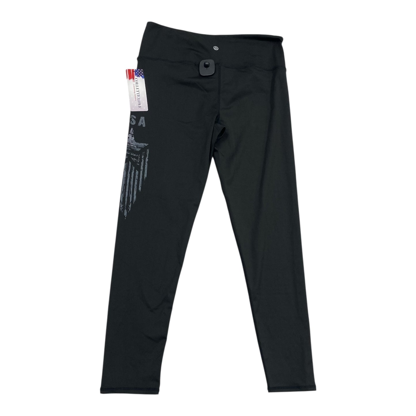 Athletic Leggings By Clothes Mentor In Black, Size:L
