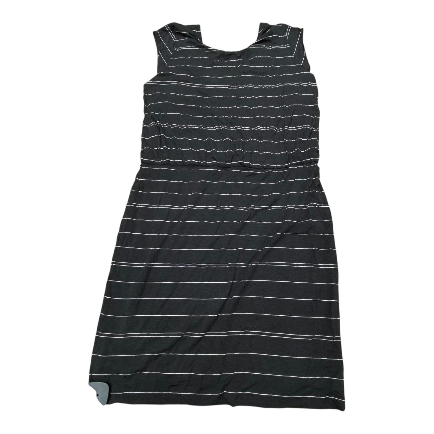 Dress Casual Midi By Prana In Striped Pattern, Size:L
