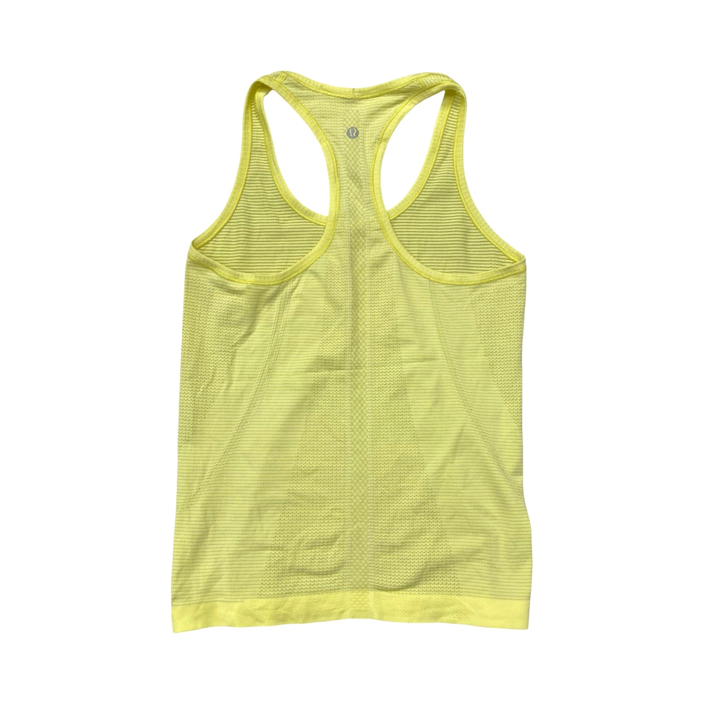 Athletic Tank Top By Lululemon In Yellow, Size:6