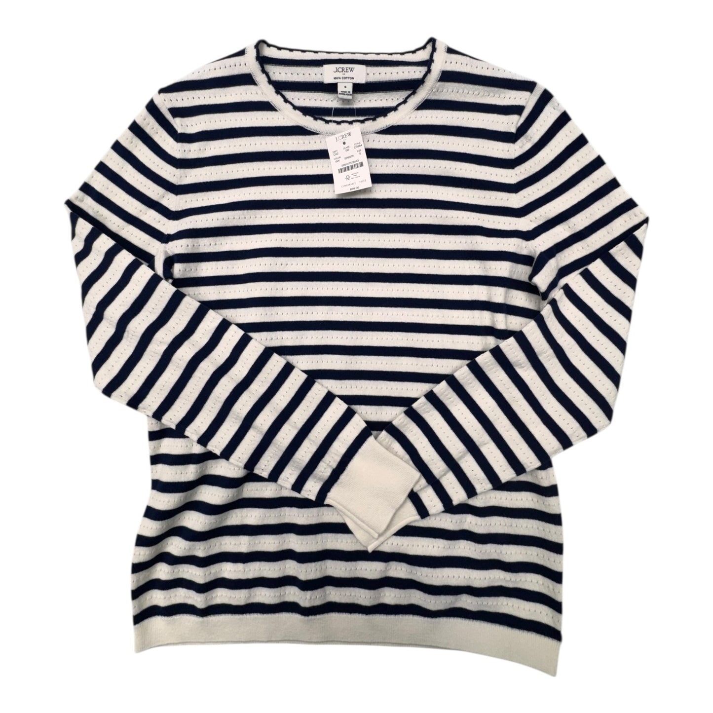 Sweater By J. Crew In Striped Pattern, Size:S