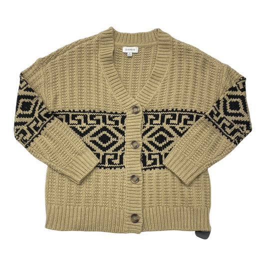 Sweater Cardigan By Evereve In Tan, Size:Xs