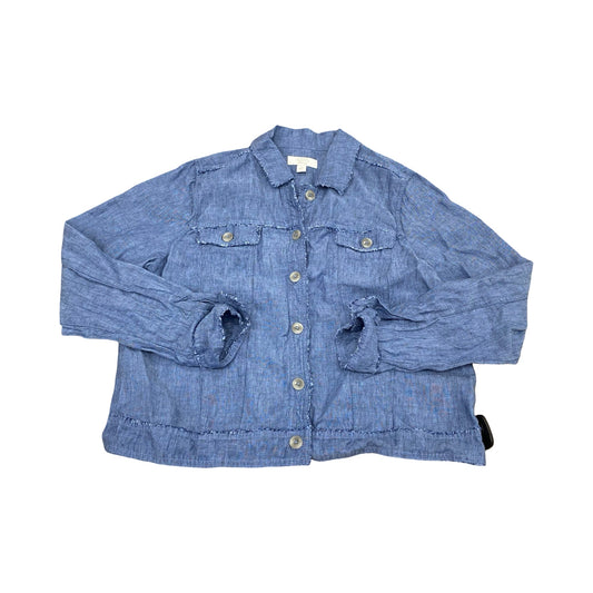 Top Ls By Charter Club In Blue, Size:L