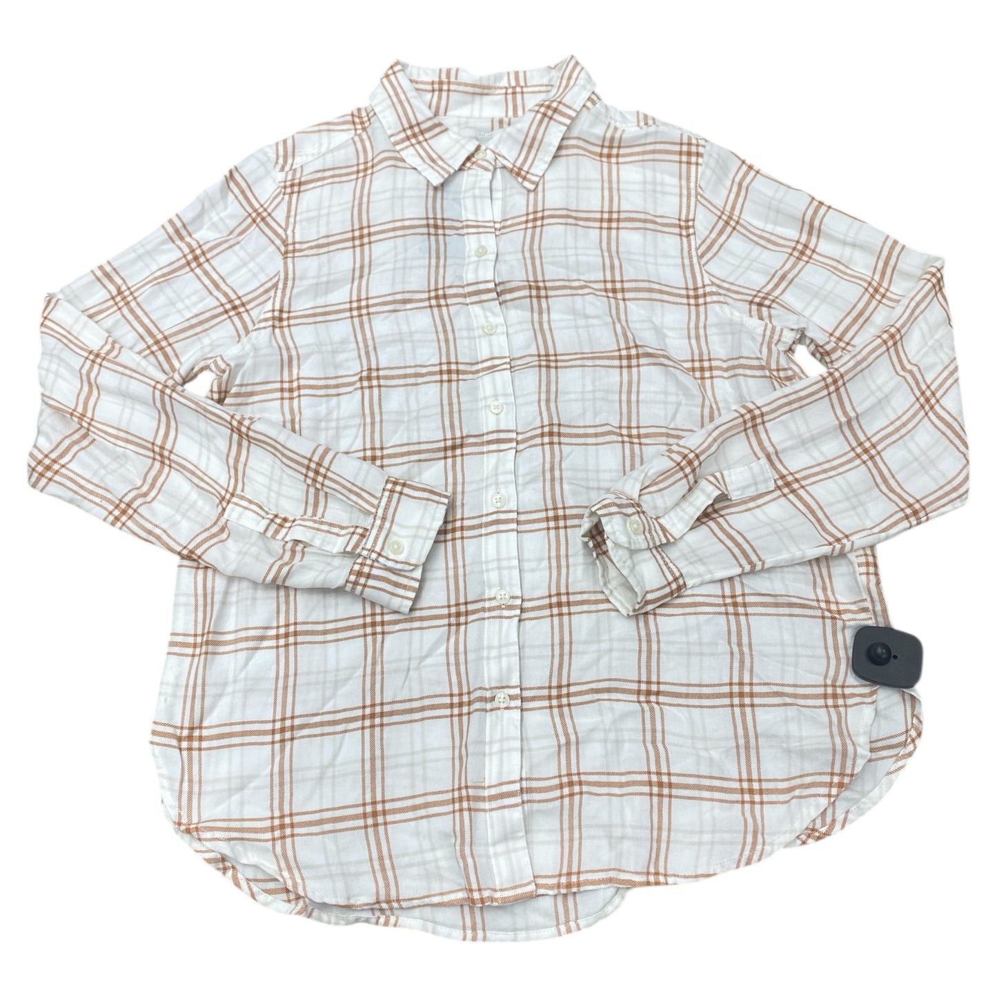 Top Ls By Lucky Brand In Plaid Pattern, Size:S