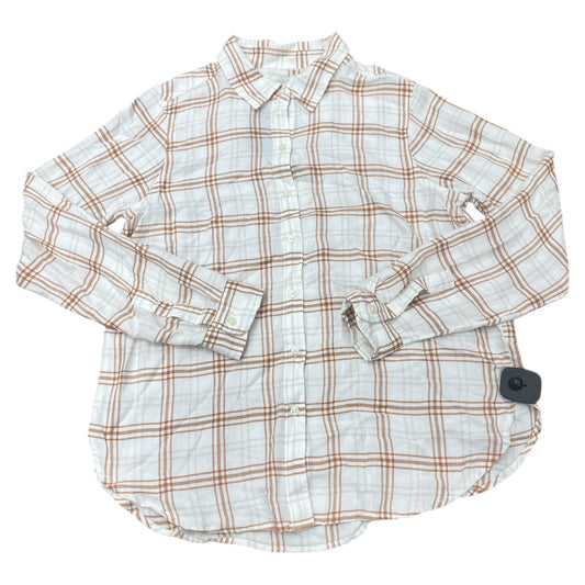 Top Ls By Lucky Brand In Plaid Pattern, Size:S