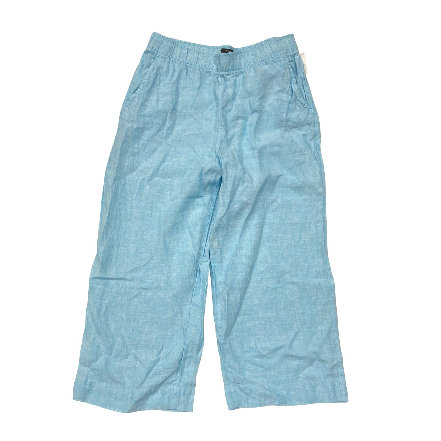 Pants Linen By Tahari In Blue, Size:Xl