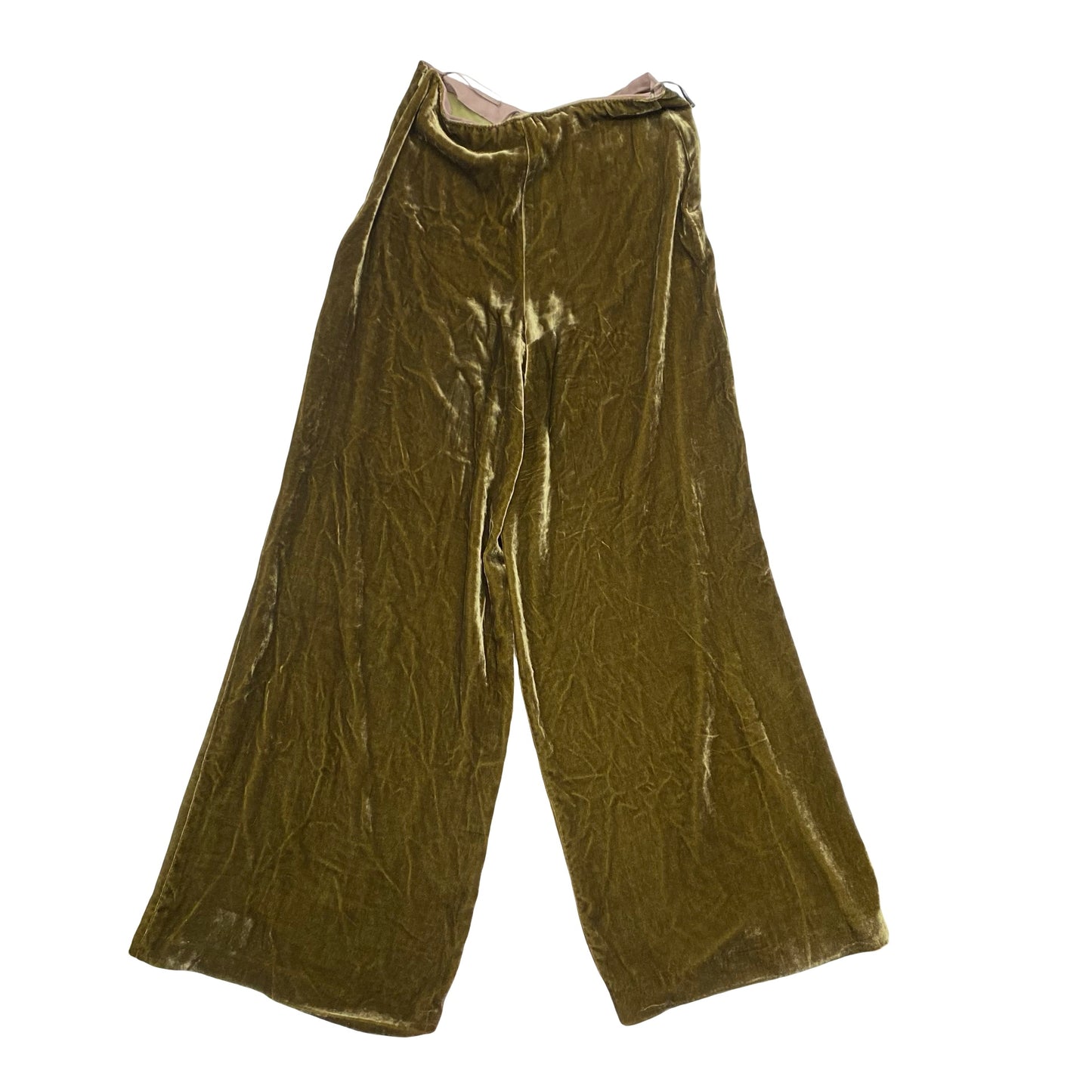 Pants Wide Leg By Maliparmi In Green, Size:8