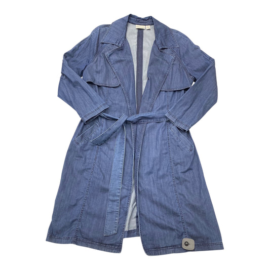 Jacket Denim By Chicos In Blue, Size:L