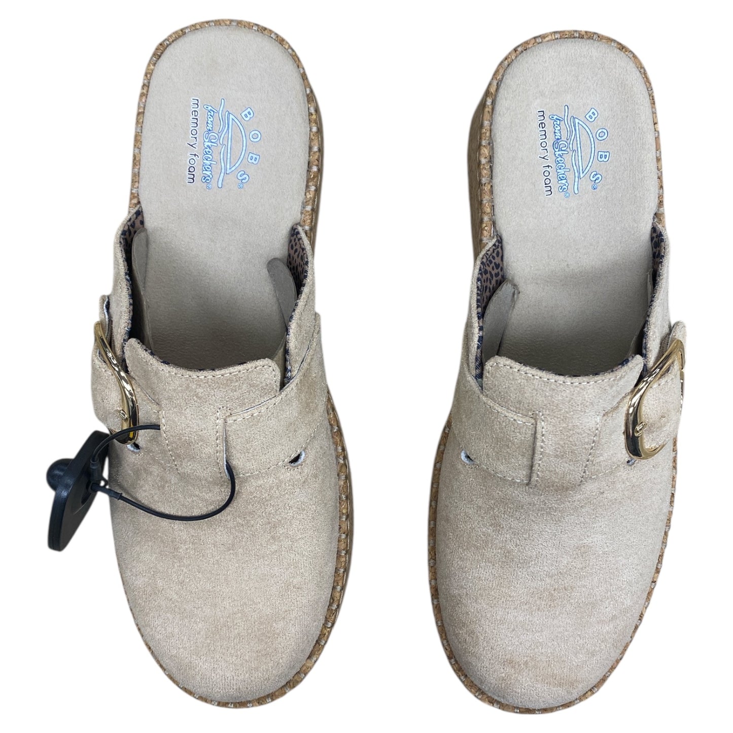 Shoes Heels Platform By Bobs In Beige, Size:11