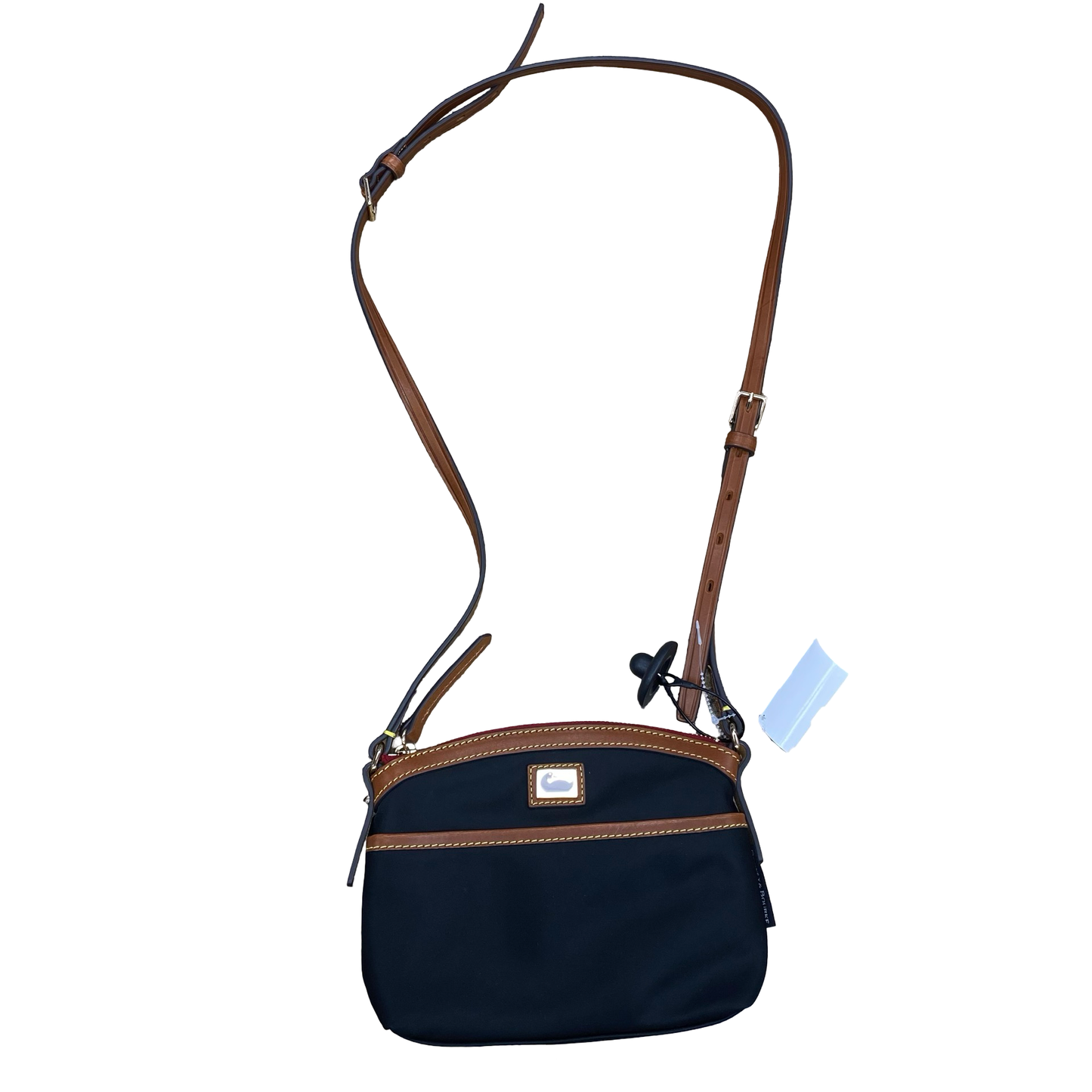 Handbag Designer By Dooney And Bourke In Black & Brown, Size:Small