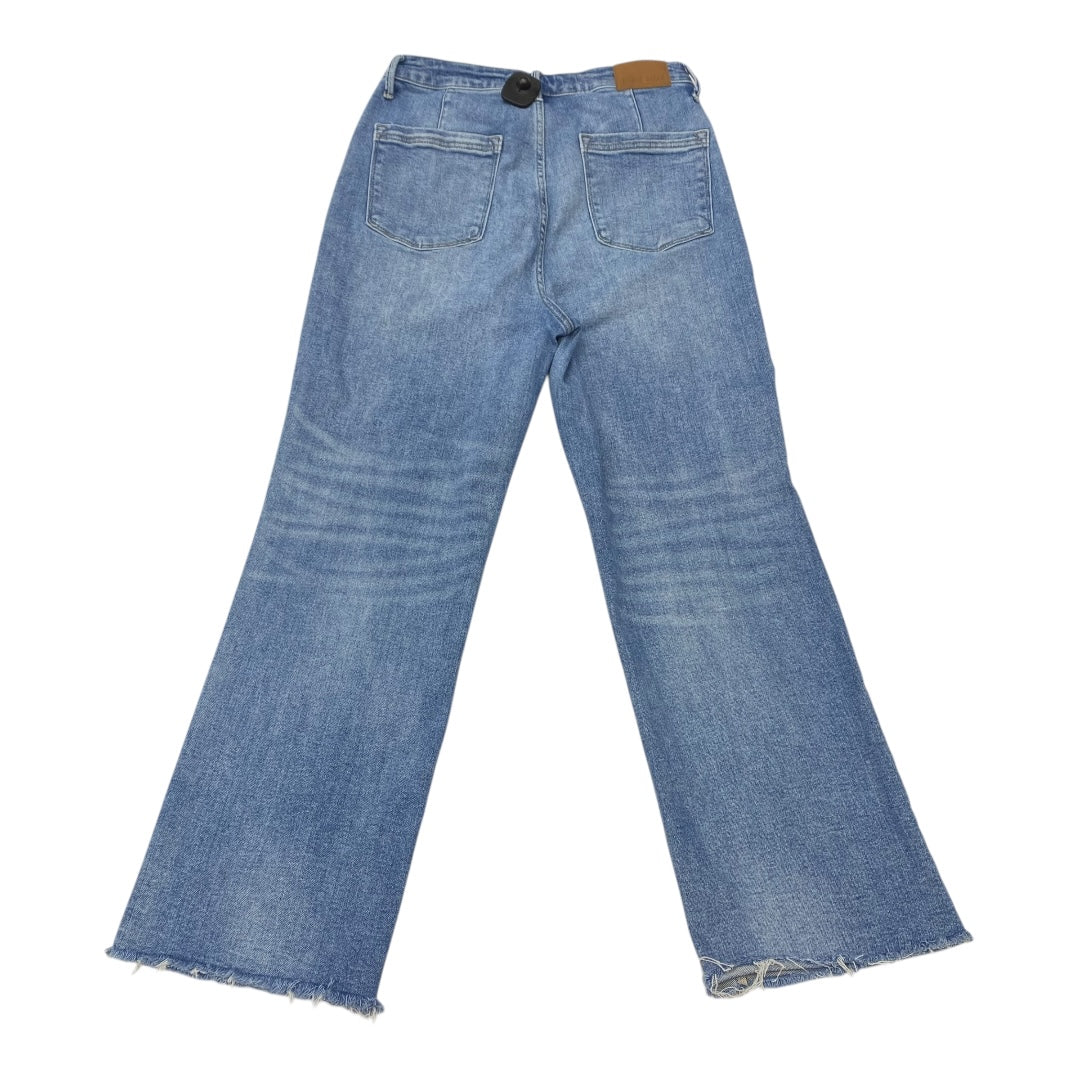 Jeans Straight By Judy Blue In Blue, Size:12