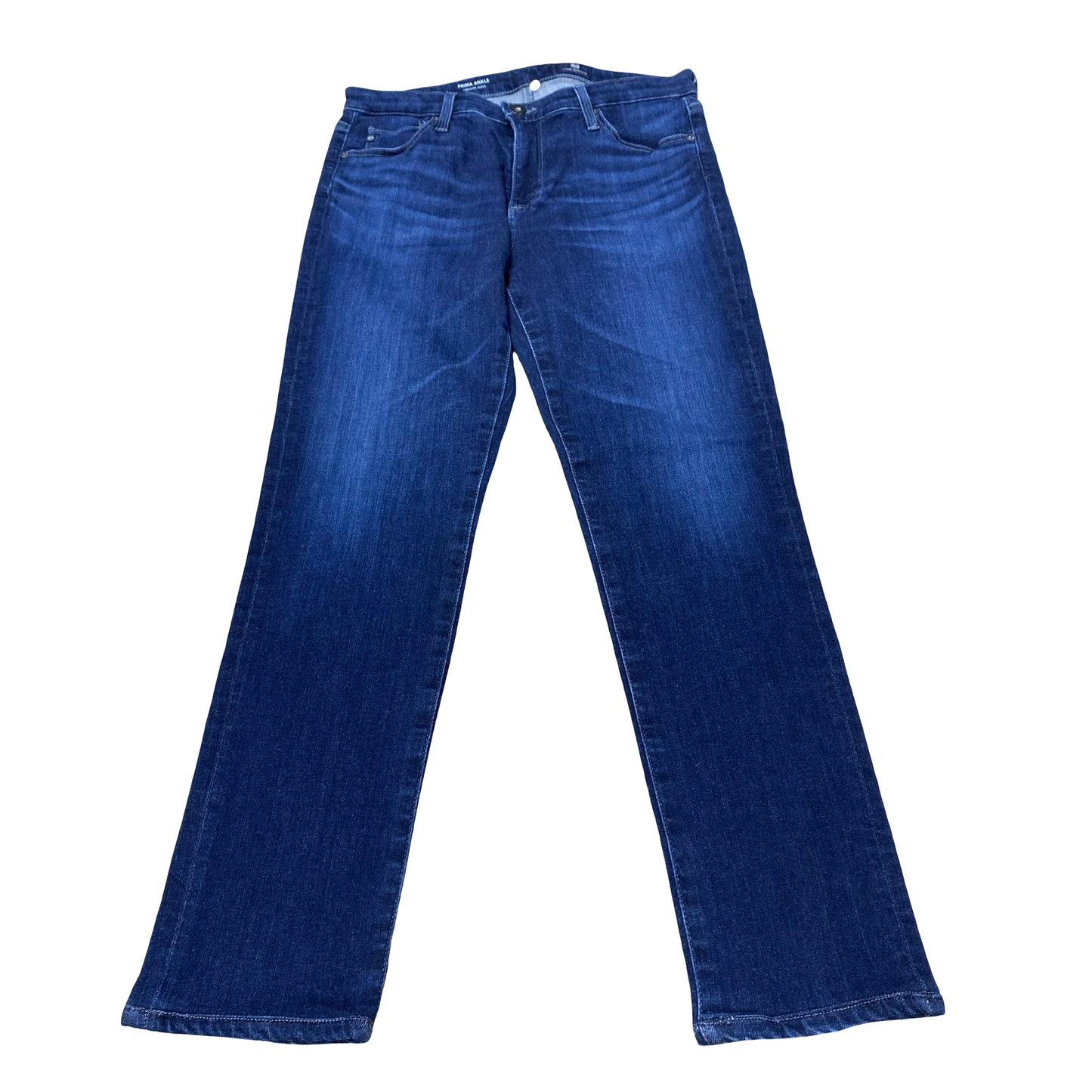 Jeans Boot Cut By Adriano Goldschmied In Blue Denim, Size:6