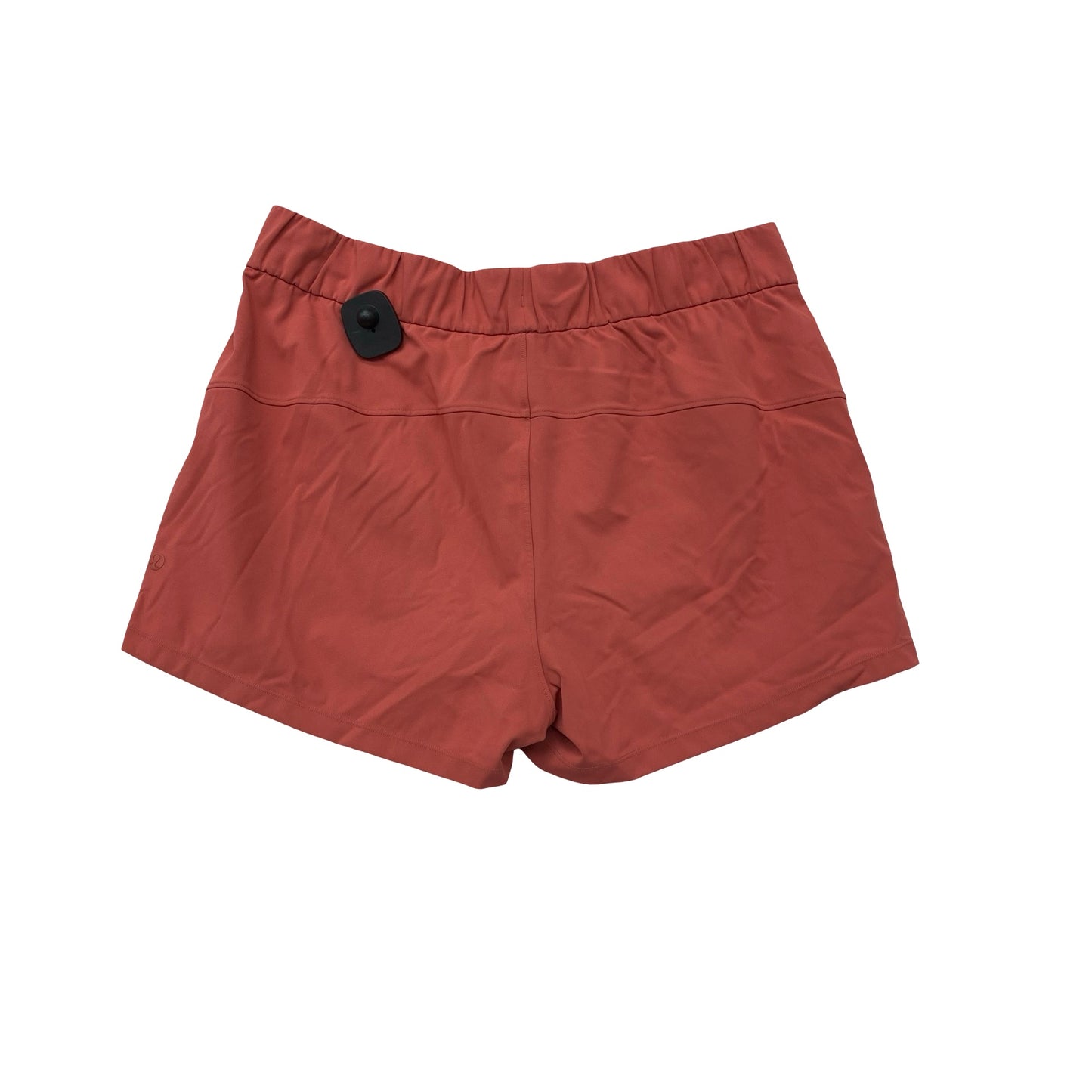 Athletic Shorts By Lululemon In Coral, Size:12