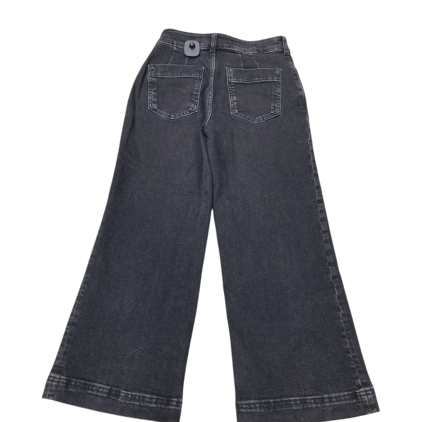 Jeans Wide Leg By Pilcro In Black, Size:0