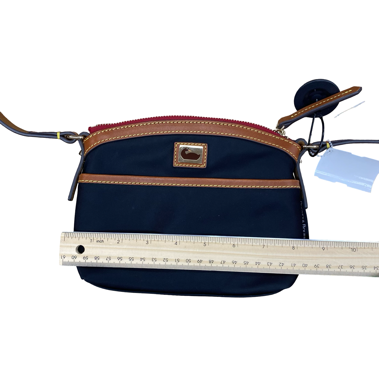 Handbag Designer By Dooney And Bourke In Black & Brown, Size:Small