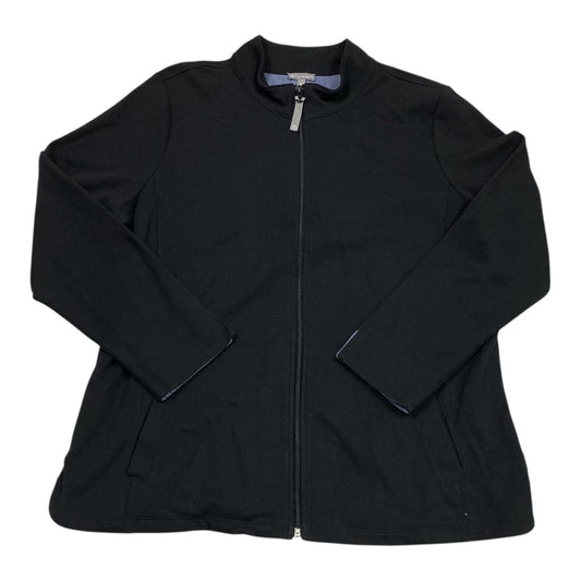 Jacket Other By Talbots In Black, Size:1X