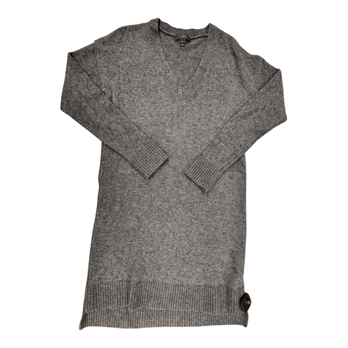 Dress Sweater By J. Crew In Grey, Size:S