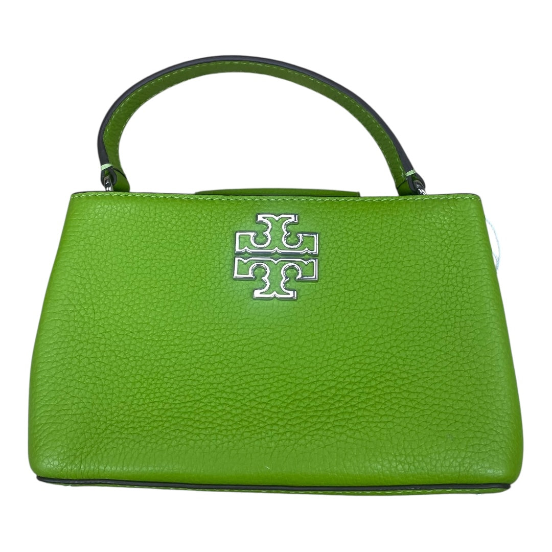 Handbag Designer By Tory Burch In Green, Size:Small