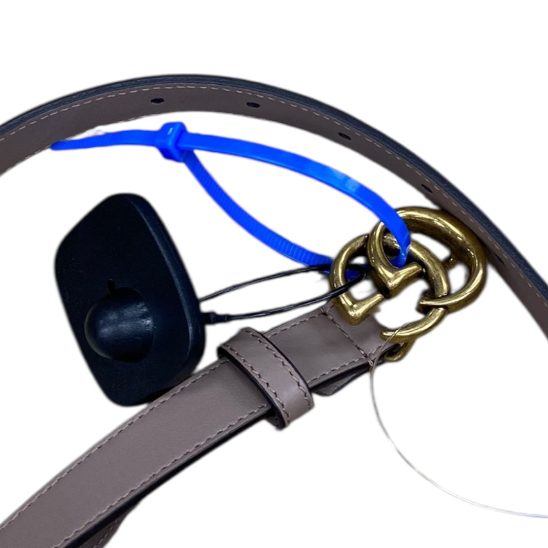 Belt Luxury Designer By Gucci In Taupe