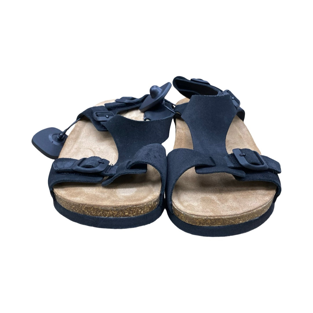 Sandals Flats By Taos In Black & Brown, Size:11