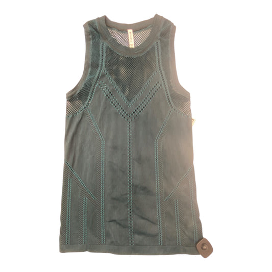 Athletic Tank Top By Athleta In Black & Blue, Size:M