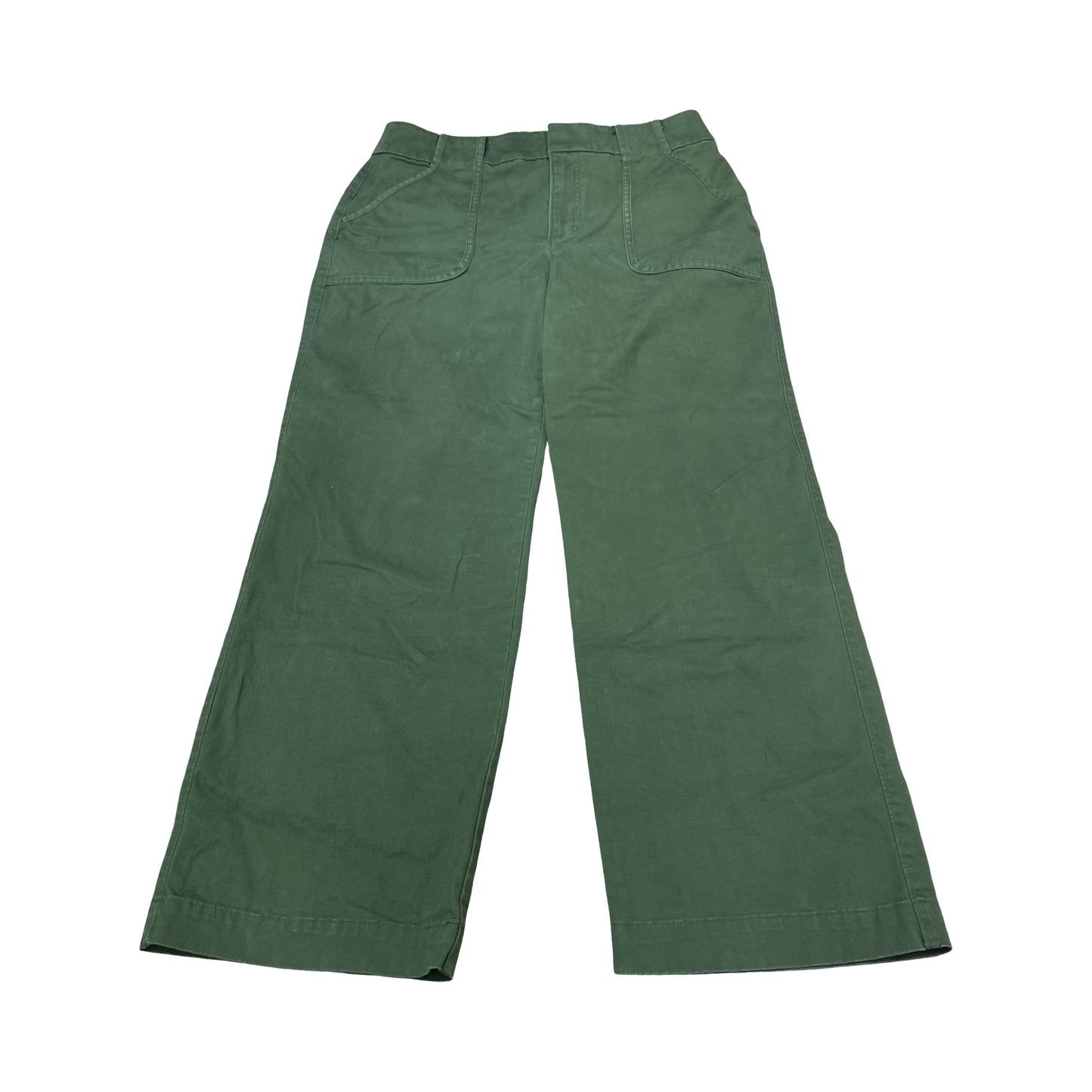 Pants Wide Leg By Loft In Green, Size:8
