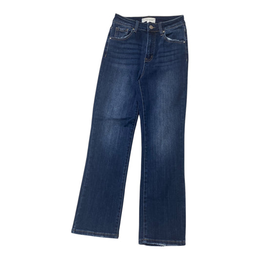 Jeans Straight By Risen In Blue Denim, Size:2