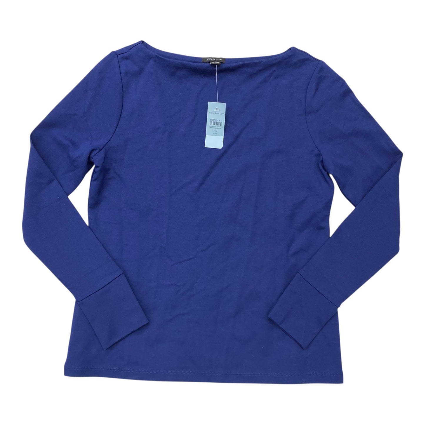 Top Ls By Ann Taylor In Blue, Size:Xsp