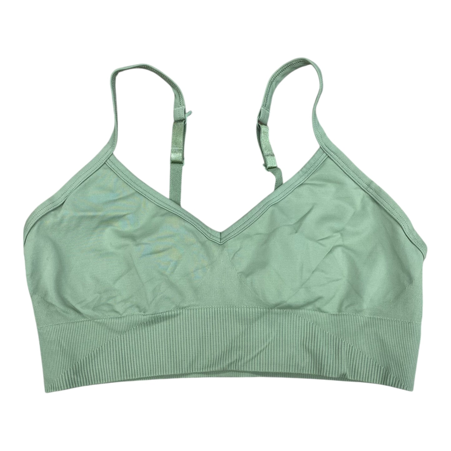 Athletic Bra By Lululemon In Green, Size:8